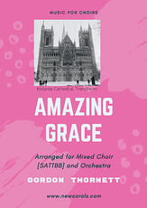 Amazing Grace SATB choral sheet music cover